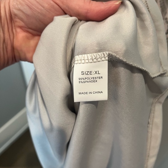 Gray Boho Lace Maxi Dress - Picture 8 of 12